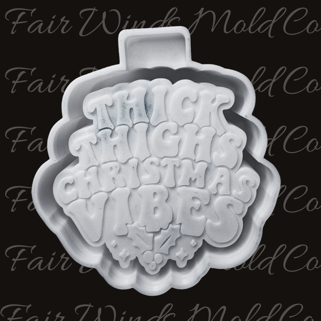 Thick Thighs Christmas Vibes