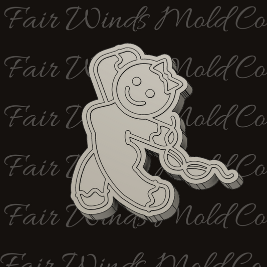 Topless Gingerbread Lady