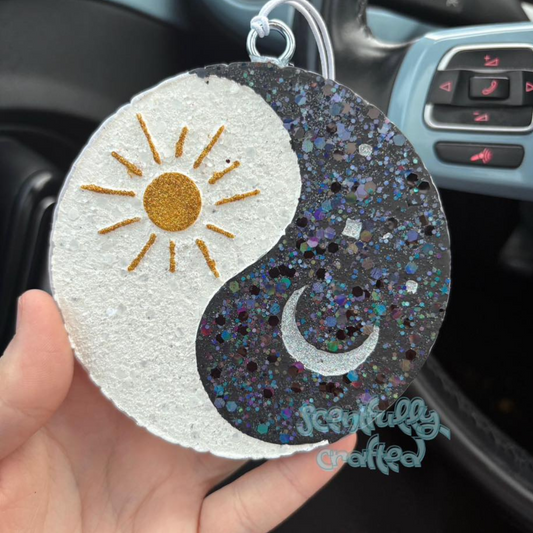 Yin Yang Sun and Moon