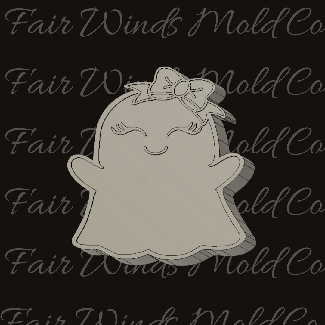 Cute She Ghostie with Bow