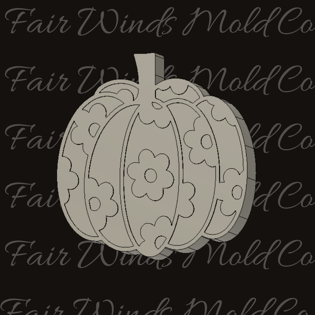 Floral Pumpkin