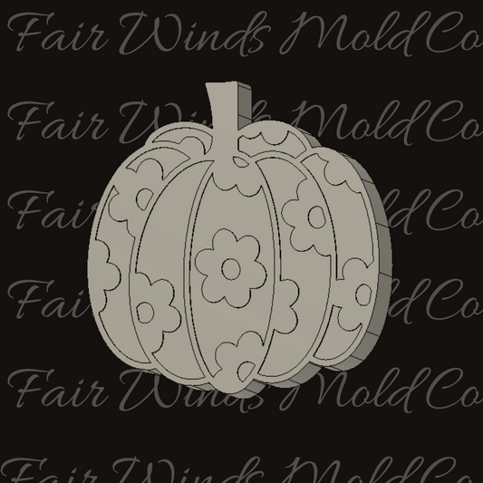 Floral Pumpkin