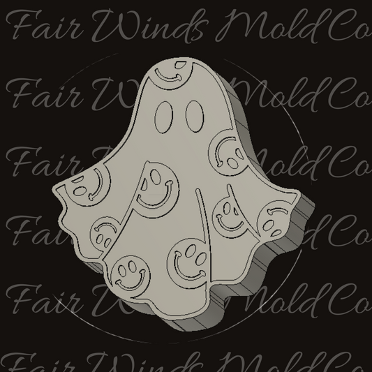 Smiley Print Ghost