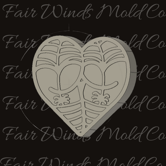 Spider Web Heart Booty